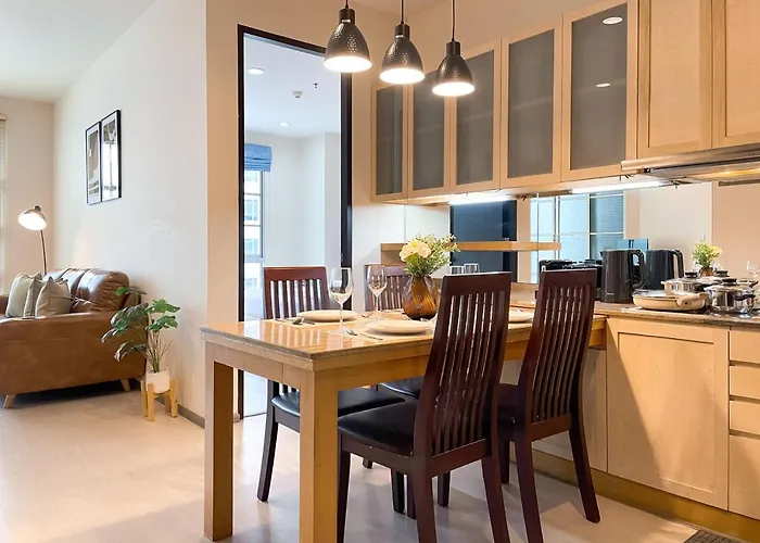 5 Mins To Bts L Large 75 Sqm L Pool And Sauna