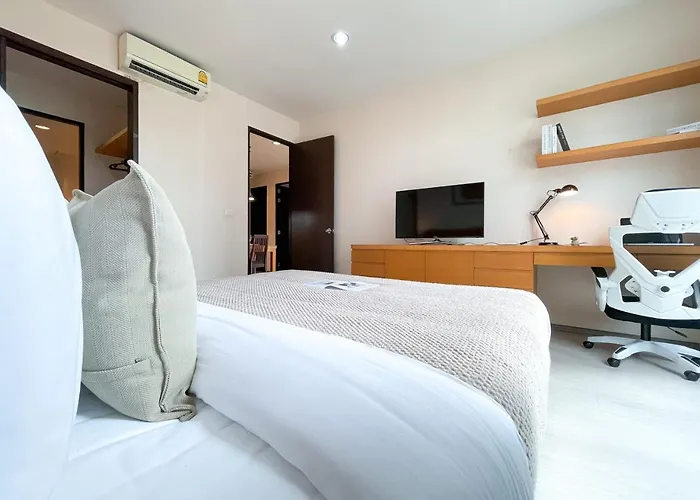 度假居 5 Mins To Bts L Large 75 Sqm L Pool And Sauna