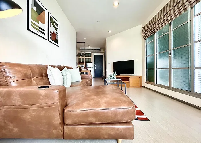 5 Mins To Bts L Large 75 Sqm L Pool And Sauna *